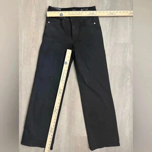 NWT J JILL High Rise Pants Black Size 4 Full Leg